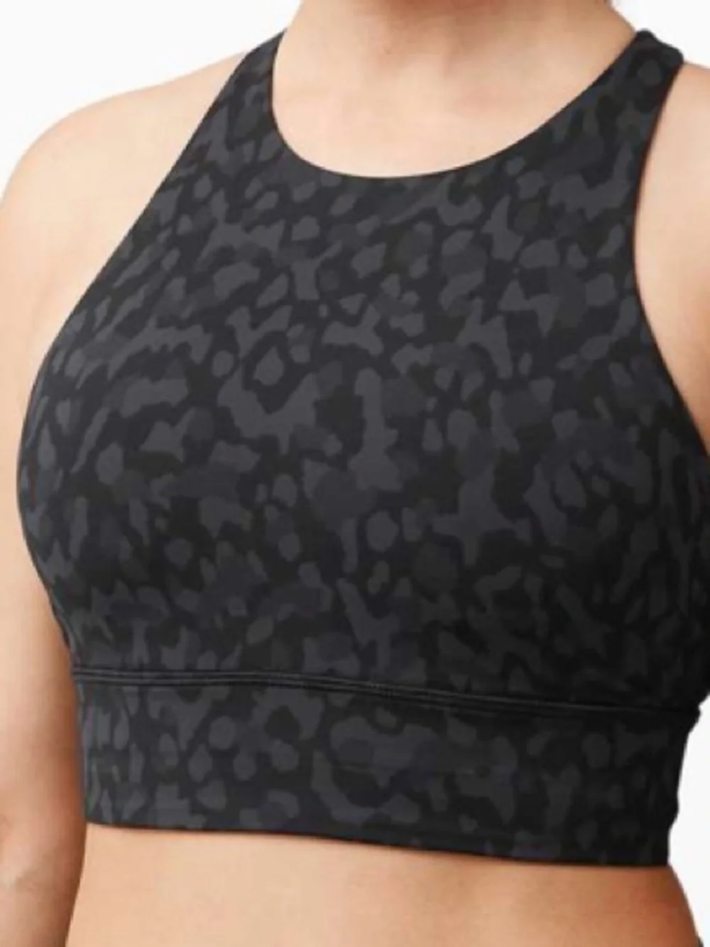 Lululemon Energy Bra High Neck Long Line Medium Support B-D